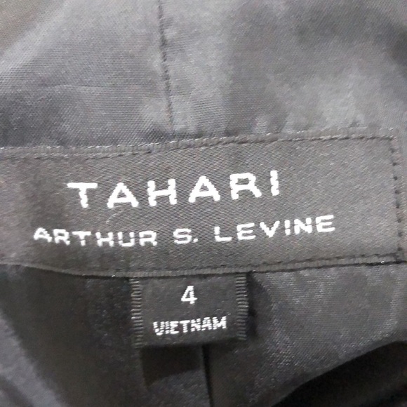 Tahari Blazer Size 4 Black - Picture 7 of 11